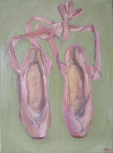 "Balletschoentjes door Ann Hoogendoorn - beeldend kunstenaar