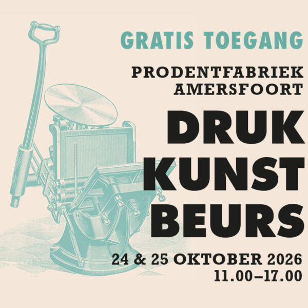 Drukkunstbeurs in de Prodentfabriek in Amersfoort